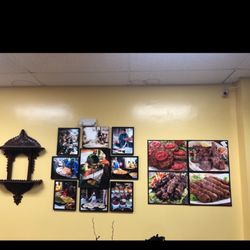 Sizzle N Spice Kebab Grill - Inside wall