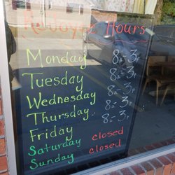 ReJoyce Bake Shop and Cafe - Varnville Bakery - Current hours as of January 2019