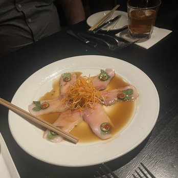 The Mercury - Yellowtail sashimi - Steakhouses Near Me - Dallas, Texas