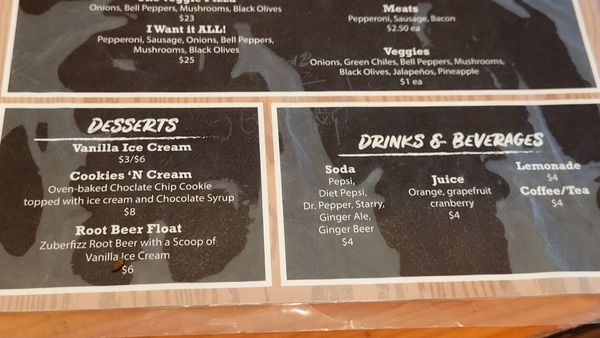 Menu photo 5 Enterprise Bar & Grill Rico, CO