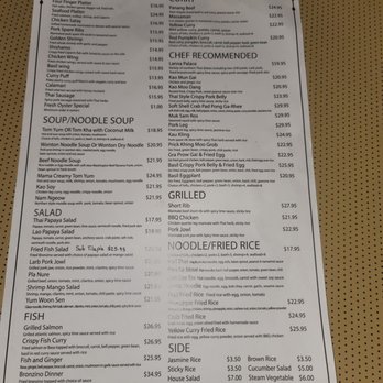 Monkey Thai Restaurant & Bar - Menu - Thai Near Me - Alameda, California