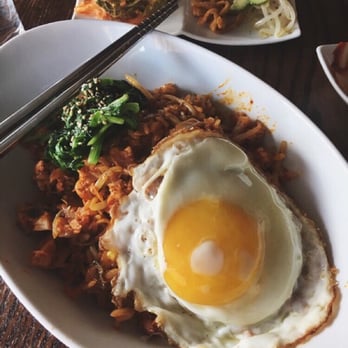 Mandu - Try their Kimchi fried rice with a fried egg on top!! :) - Korean Near Me - Washington, DC, District of Columbia Mandu - Try their Kimchi fried rice with a fried egg on top!! :) - Korean Near Me - Washington, DC, District of Columbia