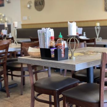 Pho Bro - tables and chairs in a restaurant - Vietnamese Near Me - Rowland Heights, California