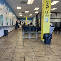 G G & D Motor Vehicle Services - Maybe 6 people waiting at a time... but still taking hours.