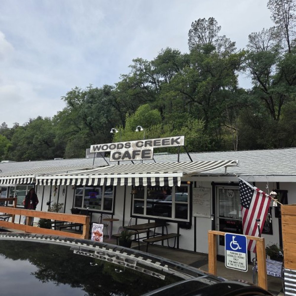 Woods Creek Cafe - from the Parking lot - Breakfast & Brunch Near Me - Jamestown, California Woods Creek Cafe - from the Parking lot - Breakfast & Brunch Near Me - Jamestown, California