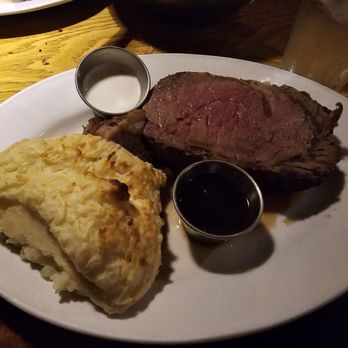Damon's Steak House - Prime rib with baked potato - Steakhouses Near Me - Glendale, California