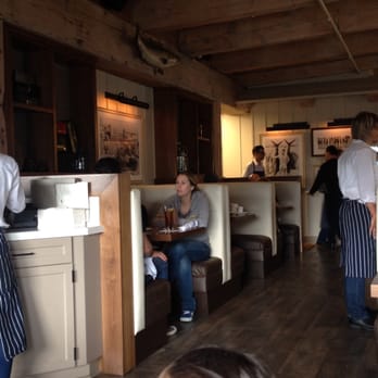 Bluewater Grill - I love the waiters aprons - Seafood Near Me - Temecula, California