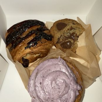 Somedays Bakery - Blueberry escargot, chocolate chip cookie, black sesame croissant - Bakeries Near Me - Montclair, New Jersey Somedays Bakery - Blueberry escargot, chocolate chip cookie, black sesame croissant - Bakeries Near Me - Montclair, New Jersey