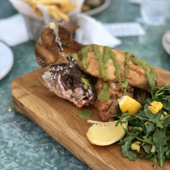 Rusty Pelican - Miami - Red Crispy Whole Local Snapper - Seafood Near Me - Key Biscayne, Florida Rusty Pelican - Miami - Red Crispy Whole Local Snapper - Seafood Near Me - Key Biscayne, Florida