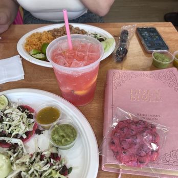Salt & Sugar at The Farm - The strawberry lemonade with sprite was delicious. Has MANY Flavors you can try out . - Tacos Near Me - Mesa, Arizona