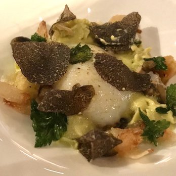Partage - Perfect cooked egg with truffles. - French Near Me - Las Vegas, Nevada Partage - Perfect cooked egg with truffles. - French Near Me - Las Vegas, Nevada