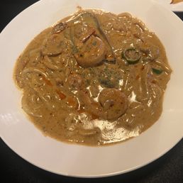 Seafood Cream Udon