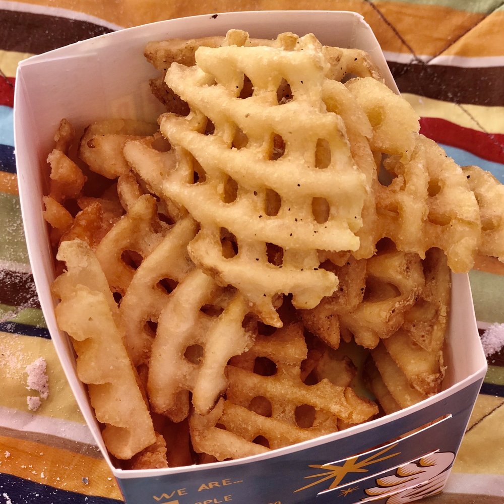 Large fries Large fries