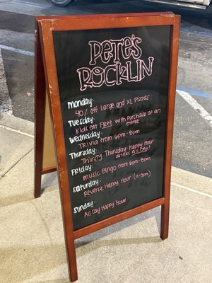 Menu photo 1 Pete's Restaurant & Brewhouse Rocklin, CA