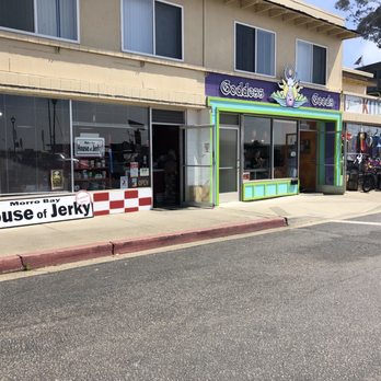 Goddess Goods - It's funny that a veggie store is next door to a total meat store! - Vegan Near Me - Morro Bay, California