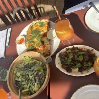 De La Nonna Big Bear - White pizza, Eggplant Caponata, Caesar Salad - Pizza Near Me - Big Bear Lake, California De La Nonna Big Bear - White pizza, Eggplant Caponata, Caesar Salad - Pizza Near Me - Big Bear Lake, California