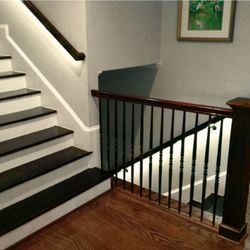 Coughlin Cares - LED pathway and railing lighting with motions activation, no light switch needed.