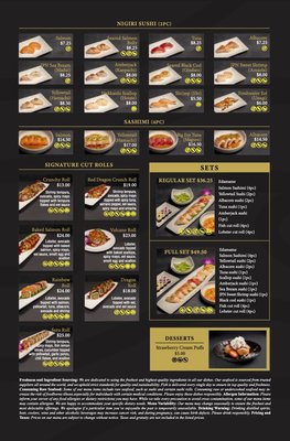 Menu photo 1 Sora Sushi Bell Gardens, CA Menu photo 1 Sora Sushi Bell Gardens, CA