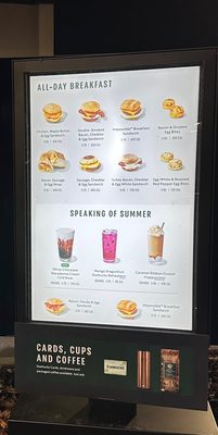 Menu photo 4 Starbucks St Johns, FL