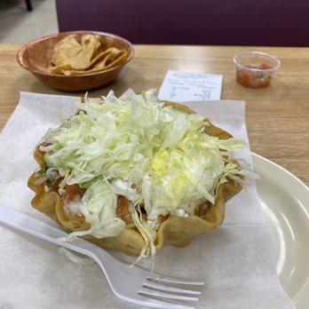 Taqueria Los Pericos #5 - Taco Salad - Mexican Near Me - San Leandro, California