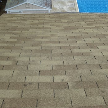 Atlantic Coast Property Solutions - Shingles after detergent application and roof rinse. - Roofing Near Me - Braintree, Massachusetts