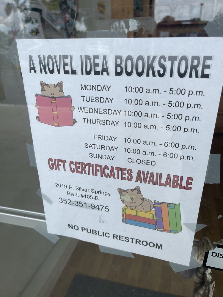 A NOVEL IDEA BOOKSTORE Updated December 2024 13 Reviews 2019