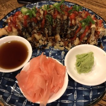 Kamisama Ramen - Kamisama Roll. Delicious but sliced super thin and takes forever to come out (25 minutes or so). - Japanese Near Me - Bakersfield, California Kamisama Ramen - Kamisama Roll. Delicious but sliced super thin and takes forever to come out (25 minutes or so). - Japanese Near Me - Bakersfield, California