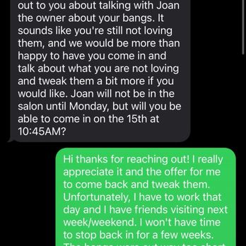 Evolve Hair Design - Texts (1) - Hair Salons Near Me - Bozeman, Montana