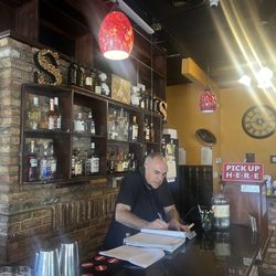 Original Santos Wood Fired Pizza - Full bar Tony the owner very pleasant