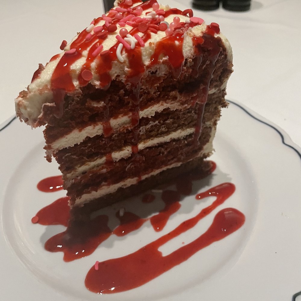 Steve Fields - Red velvet cake. Exquisite! - Steakhouses Near Me - Plano, Texas Steve Fields - Red velvet cake. Exquisite! - Steakhouses Near Me - Plano, Texas