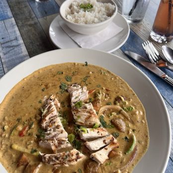 The Raven Social - Thai curry with chicken (medium spice) - New American Near Me - Cadillac, Michigan The Raven Social - Thai curry with chicken (medium spice) - New American Near Me - Cadillac, Michigan
