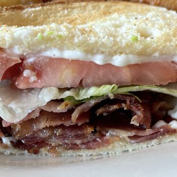 Maitland Breakfast Club - BLT on sourdough toasted bread. - Breakfast & Brunch Near Me - Altamonte Springs, Florida Maitland Breakfast Club - BLT on sourdough toasted bread. - Breakfast & Brunch Near Me - Altamonte Springs, Florida