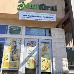 Exterior outside entrance of The Nailtural - Storefront - Temecula, California Exterior outside entrance of The Nailtural - Storefront - Temecula, California