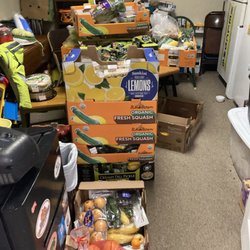 Blessings - We have a food bank on Thursdays and Saturdays around 12 o'clock