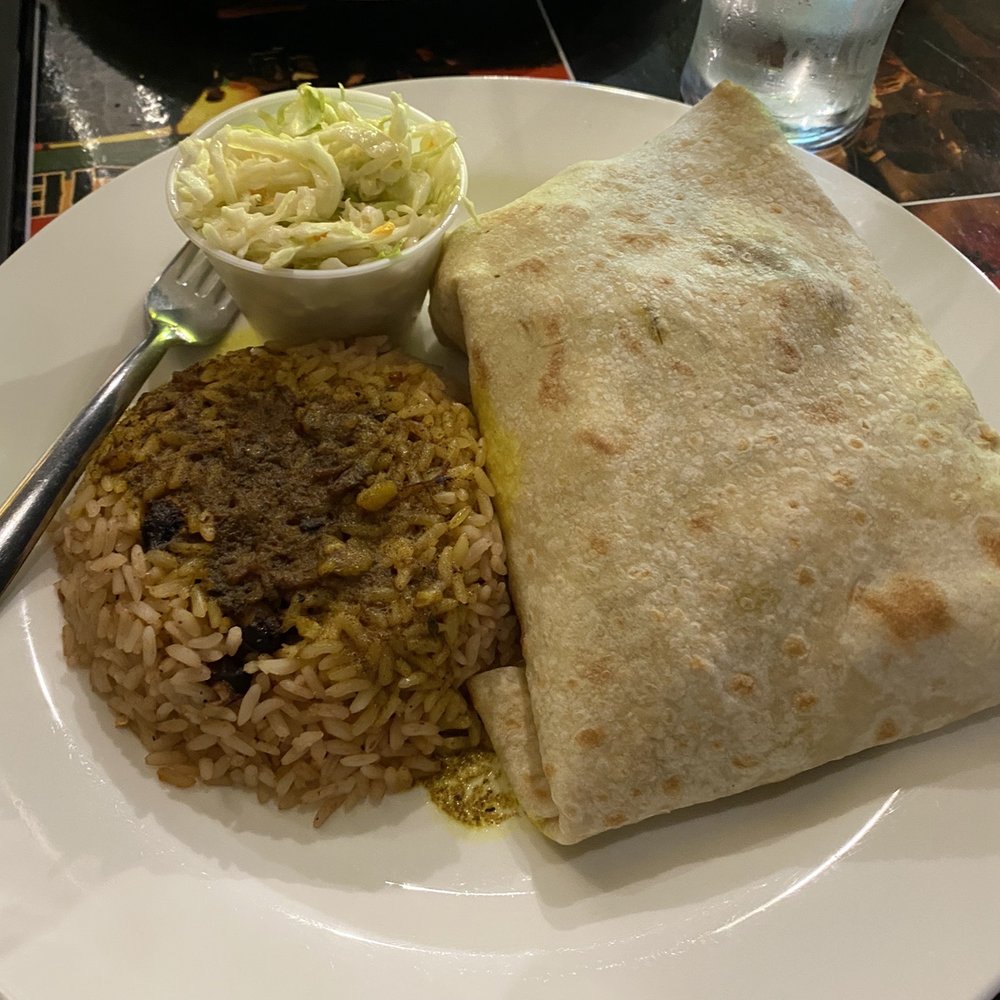 The Real Jerk - Goat roti dinner - Caribbean Near Me - Toronto, Ontario The Real Jerk - Goat roti dinner - Caribbean Near Me - Toronto, Ontario