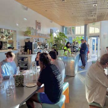 Cafe Réveille - The inside of the cafe is natural and airy. - Coffee & Tea Near Me - San Francisco, California