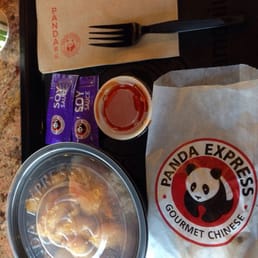 Beautiful presentation; walnut shrimp and 2 spring rolls. Beautiful presentation; walnut shrimp and 2 spring rolls.