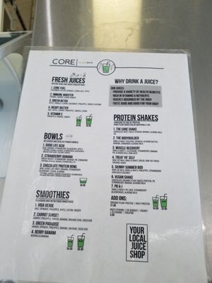 Core Juice Bar by null