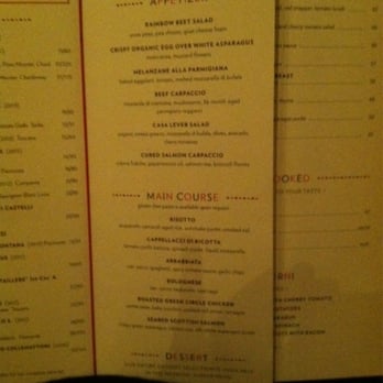 Casa Lever - Italian Near Me - New York, New York