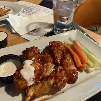 Busby's West - Chicken Wings (with blue cheese) at Busby's West in Santa Monica - Sports Bars Near Me - Santa Monica, California