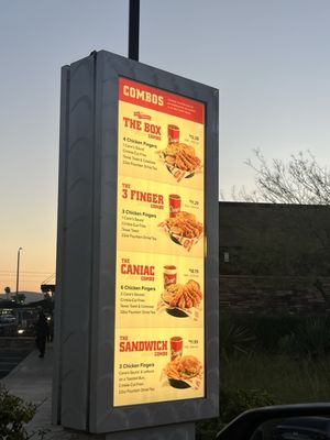 Menu photo 1 Raising Cane's Chicken Fingers Santee, CA