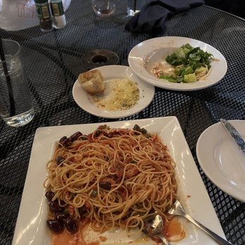Nonna's Trattoria - Spaghetti Puttanesca - Italian Near Me - St Augustine, Florida