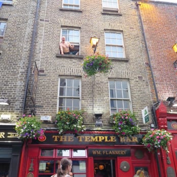 The Temple Bar - Celebrating a soccer match! - Pubs Near Me - Dublin, D