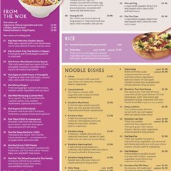 Al-Oi Thai Restaurant - Al-Oi Thai menu