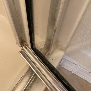 Tyson Property Management - The shower door that has been cleaned - Property Management Near Me - Albuquerque, New Mexico