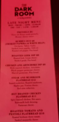 Menu photo 4 The Dark Room Saint Louis, MO