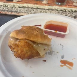 Chicken sandwich always an uneven, inedible piece of chicken. Do better chic-fil-a
