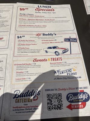 Menu photo 8 Buddy's Pizza - Downtown Detroit, MI Menu photo 8 Buddy's Pizza - Downtown Detroit, MI