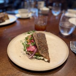 Hide - Smoked Salmon Waffle