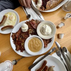 Pig 'N Pancake - Potato pancakes - best of the best! I think I'm in love!